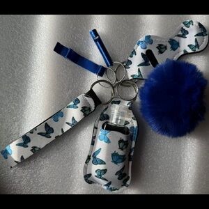 Butterfly Design Keychain For Woman/Teens
